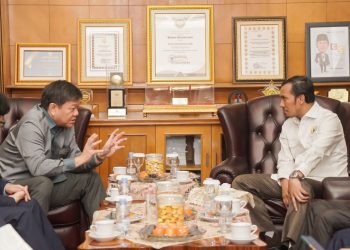 Terima Dubes Singapura, Edi Purwanto Diskusikan Masalah Karhutla, Merit Sistem dan Potensi Wisata Jambi