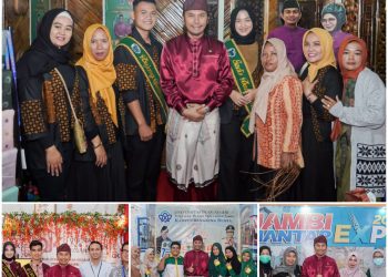 Edi Purwanto Kunjungi Stand UMKM Jambi Mantap Expo 2023