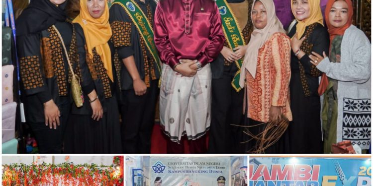 Edi Purwanto Kunjungi Stand UMKM Jambi Mantap Expo 2023