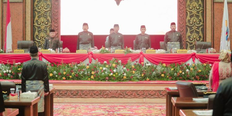 DPRD Jambi Gelar Rapat Paripurna Dalam Rangka Hari Jadi ke-66 Provinsi Jambi