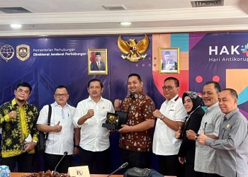 Waka Pinto Dampingi Komisi III Konsultasi ke Kemenhub