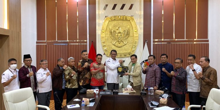 Waka Faizal Riza Dampingi Komisi I Konsultasi ke KPU RI