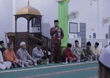 Usai Safari Ramadhan, Edi Purwanto Cek Gorong-gorong yang Rusak di Kasang Pudak.