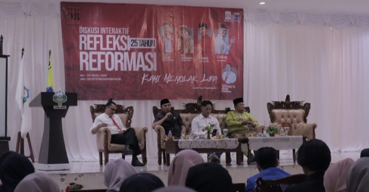 Jadi Narasumber Refleksi 25 Tahun Reformasi, Edi Purwanto Minta jangan Lupakan Sejarah