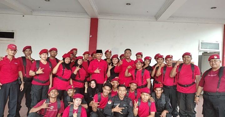 700 Kader Bersama Satgas PDI Perjuangan Provinsi Jambi Siap Memerahkan GBK di Puncak Bulan Bung Karno Besok