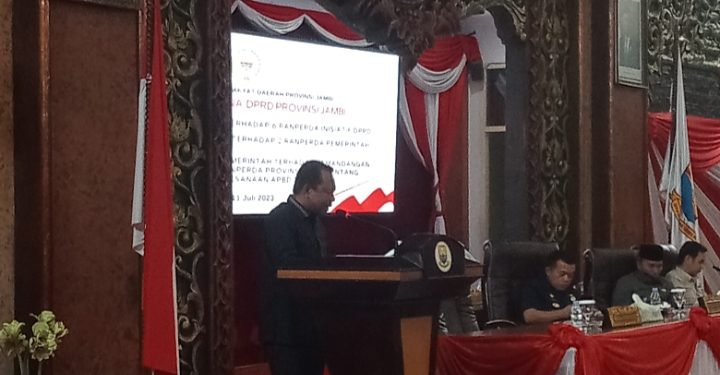 DPRD Jambi Sampaikan 6 Ranperda Inisiatif Dewan