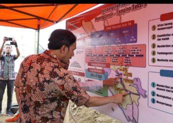 Turun ke Lokasi Tol Jambi- Betung, Edi Purwanto: Desember Sudah Bisa di Lalui