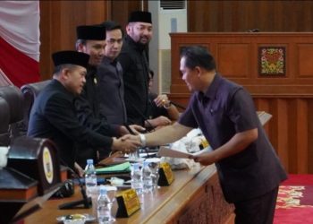 Edi Purwanto Pimpin Rapat Paripurna Pertanggungjawaban APBD 2022