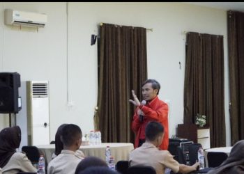 Edi Purwanto Jadi Pembicara dihadapan 54 Calon Paskibraka Jambi