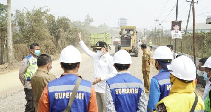 Ketua DPRD Jambi Tinjau Dua Ruas Jalan Pembangunan Lewat Program Inpres