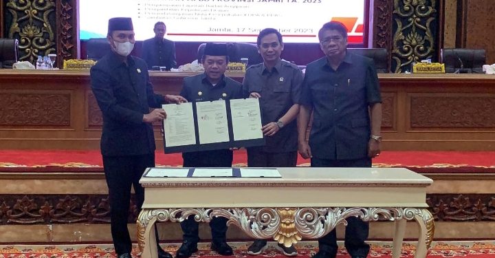 DPRD Jambi Sepakati APBD Perubahan  Tahun Anggaran 2023