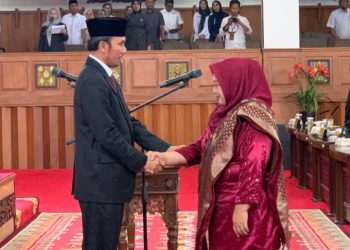 DPRD Jambi Gelar Rapat Paripurna Pengambilan Sumpah PAW Lilis Ismayani