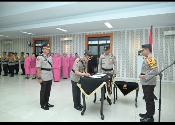 Kombes Pol Bambang Yugo Pamungkas Resmi Jabat Dirreskrimsus Polda Jambi