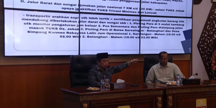 Bertemu Dengan Asosiasi Sopir Batubara, Gubernur Al Haris: Saya tidak Ada Masalah dengan Sopir