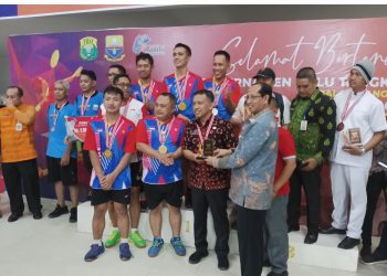 Meriahkan HUT Jambi Ke-67, DPRD Jambi Sukses Gelar Kejuaraan Bulutangkis Antar OPD