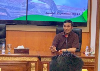Ketua DPRD Jambi Hadiri Rapat Pengaturan Penggunaan Jalan Batu Bara