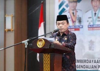 Gubernur Al Haris Buka Sosialisasi Penyusunan Grand Design Pembangunan Kependudukan 5 Pilar Tingkat Provinsi Jambi