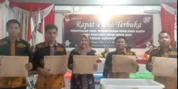 Dugaan Oknum PPK Gelembungkan Suara Caleg DPR RI Terbongkar di Rapat Pleno KPU Tebo, dari 534 Jadi 2.967 Suara