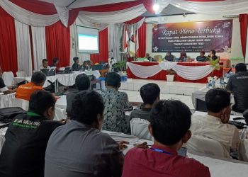 KPU Tebo Sukses Gelar Rapat Pleno Pemilu 2024
