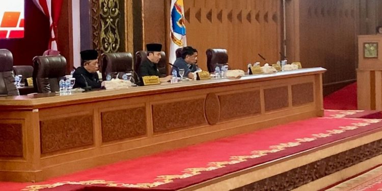Pemprov Sampaikan Rancangan Awal Perubahan RPJMD 2021-2023, Ketua DPRD Jambi: Pansus Akan Kaji