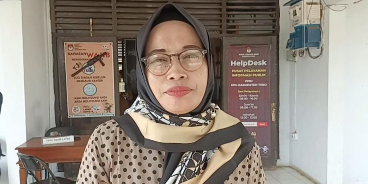 KPU Tebo Jadwalkan Rapat Pleno Tingkat Kabupaten