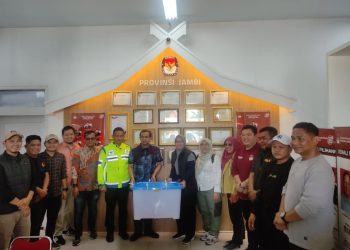 KPU Kabupaten Tebo Antarkan Hasil Pleno Rekapitulasi Pemilu 2024 ke KPU Provinsi Jambi