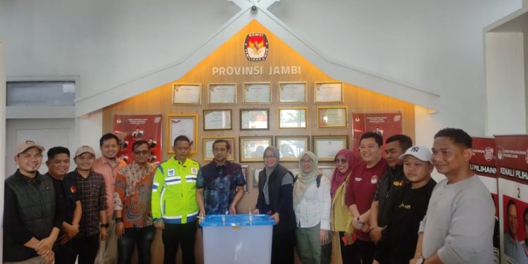 KPU Kabupaten Tebo Antarkan Hasil Pleno Rekapitulasi Pemilu 2024 ke KPU Provinsi Jambi