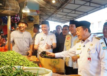 Jelang Ramadhan, Al Haris Sidak Pasar Angso Duo