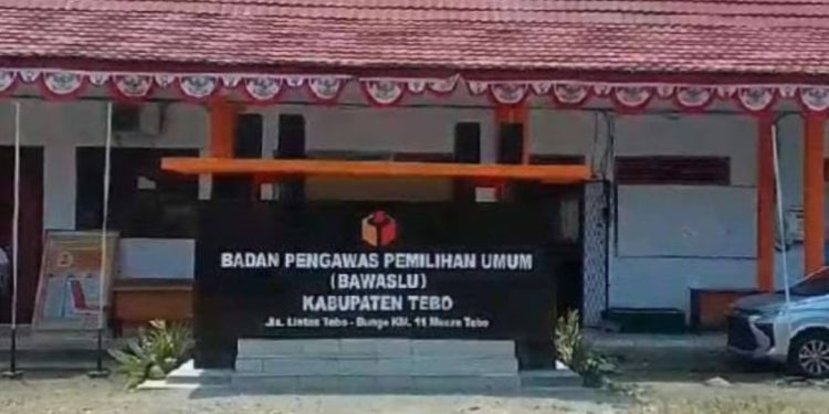 Bawaslu Tebo Registrasi Kasus Penggelembungan Suara ke Gakumdu