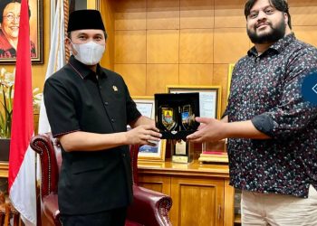 Bertemu Wakonsul Amerika, Edi Purwanto Paparkan Potensi Jambi hingga Kinerja DPRD Jambi