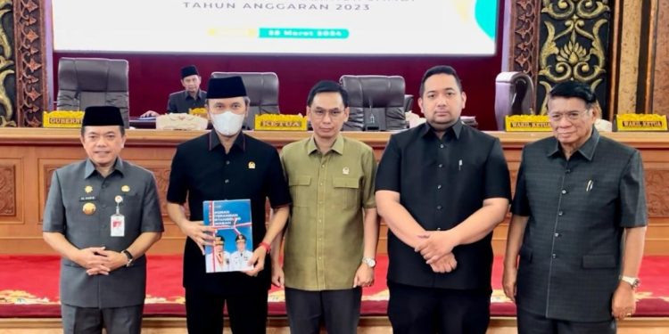 DPRD Jambi Gelar Rapat Paripurna Penyampaian LKPJ Gubernur Jambi Tahun Anggaran 2023