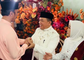 Ketua DPRD Jambi Hadiri Pernikahan Putri Sulung Gubernur Jambi