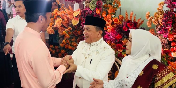 Ketua DPRD Jambi Hadiri Pernikahan Putri Sulung Gubernur Jambi