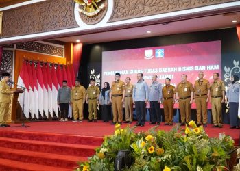 Al Haris Kukuhkan Gugus Tugas Bisnis dan HAM Provinsi Jambi