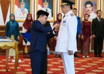 Gubernur Jambi Lantik Varial Adhi Putra Jabat Pj Bupati Tebo