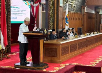 Catatan Fraksi-fraksi DPRD Terkait LKPj Gubernur Jambi, dari Batu Bara hingga Proyek Multiyears