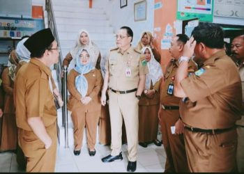 Hari Pertama Masuk Kerja, Pj Bupati Tebo Sidak ke Sejumlah Dinas