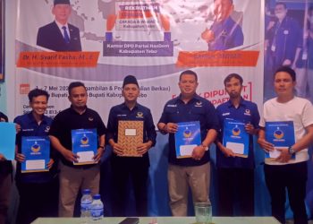 11 Nama Kembalikan Formulir Pendaftaran ke DPD NasDem Tebo