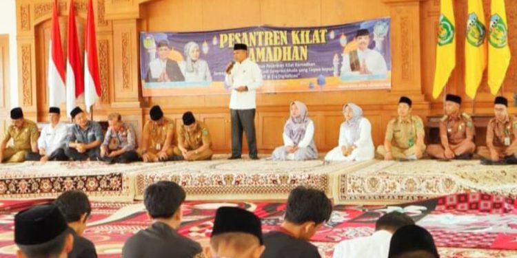 Buka Pesantren Kilat Ramadhan, Aspan Berharap Bisa Menambah Iman dan Taqwa