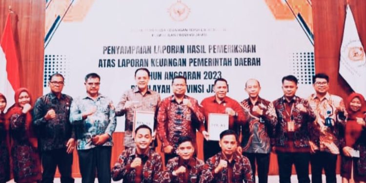 Pemkab Tebo Raih Opini WTP Kesembilan Kalinya