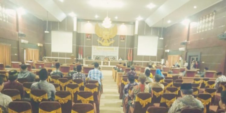 DPRD Tebo Gelar Rapat Paripurna dengan Agenda Tanggapan Pemerintah Tehadap Nota Pengantar LKPJ Bupati Tahun 2023