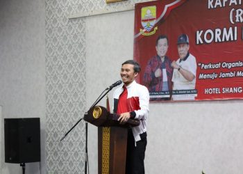 Rakerprov Kormi Jambi, Edi Purwanto Harapkan Muncul Program Menyehatkan Masyarakat