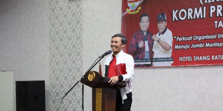 Rakerprov Kormi Jambi, Edi Purwanto Harapkan Muncul Program Menyehatkan Masyarakat