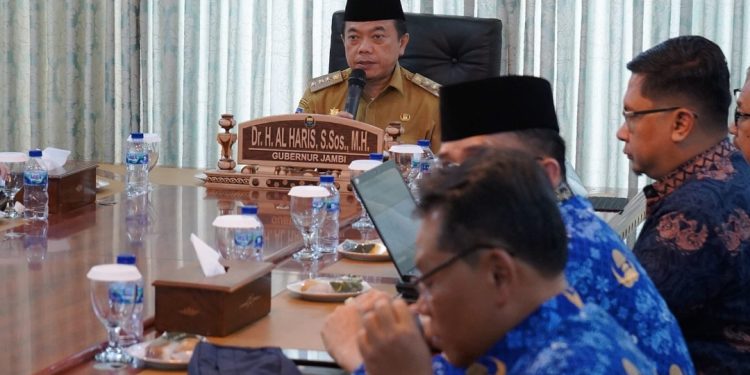 Kendalikan Inflasi Jelang Idul Adha, Gubernur Al Haris Kumpulkan TPID Se-Provinsi Jambi