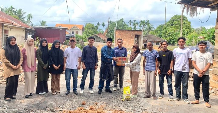 GemaKato Bersama Pembina Organisasi Peduli Korban Kebakaran di Tebo Tengah