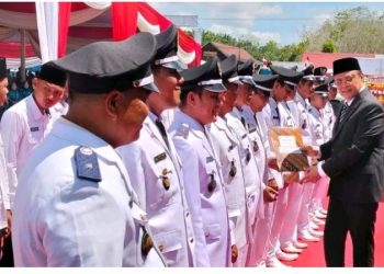 Pj Bupati Tebo Kukuhkan Kades & BPD Kabupaten Tebo