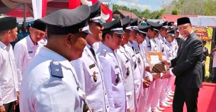 Pj Bupati Tebo Kukuhkan Kades & BPD Kabupaten Tebo
