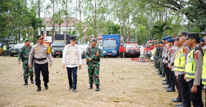 Pj Bupati Tebo Pimpin Apel Karhutla