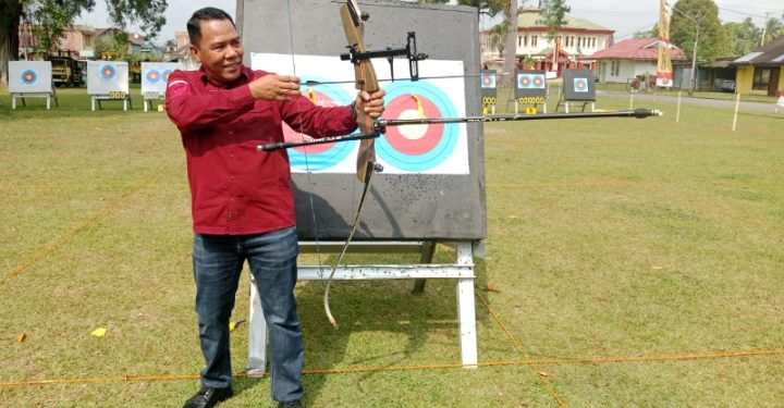 Hadiri Kejuaraan Panahan Kapolres Tebo, Mazlan:  Ini Bentuk Dukungan Kami Sebagai Dewan
