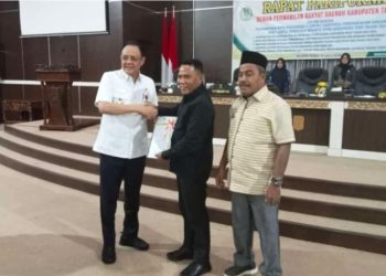 DPRD Tebo Gelar Rapat Paripurna Penyampaian Empat Ranperda